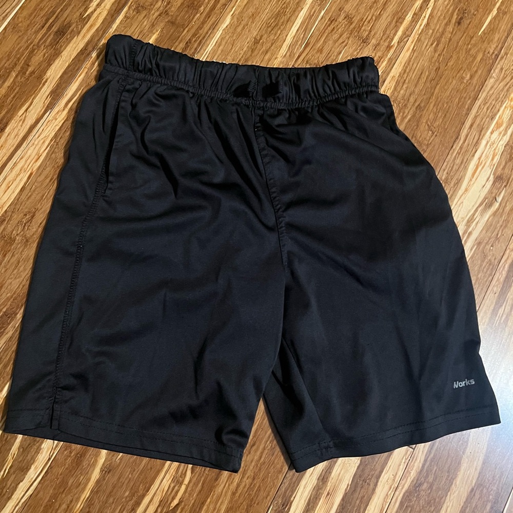 Black Athletic boy shorts